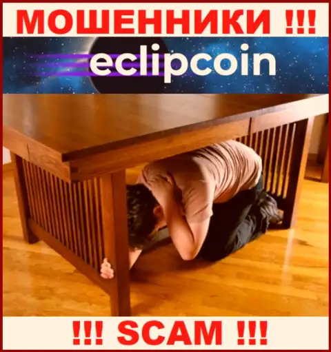 Мошенники EclipCoin скрыли данные об лицах, управляющих их организацией