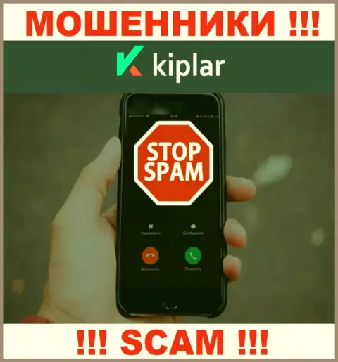 Звонят internet-шулера из Kiplar, вы в зоне риска, будьте очень осторожны