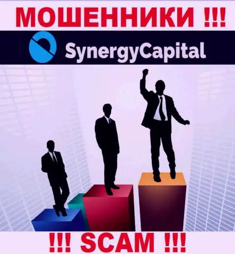SynergyCapital Top предпочли анонимность, информации об их руководителях Вы найти не сможете