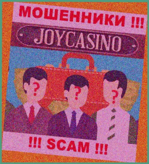 В компании Joy Casino не разглашают имена своих руководящих лиц - на официальном сайте сведений не найти