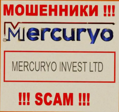 Юр. лицо Меркурио Ко Ком - это Mercuryo Invest LTD, именно такую инфу представили аферисты на своем web-сервисе