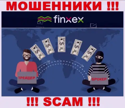 Финксекс - это наглые internet кидалы ! Вытягивают финансовые средства у биржевых трейдеров обманным путем