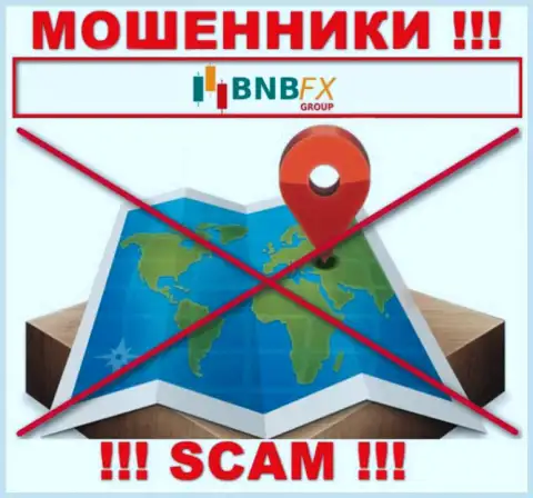 На веб-сервисе БНБ ЭфИкс отсутствует инфа относительно юрисдикции указанной компании