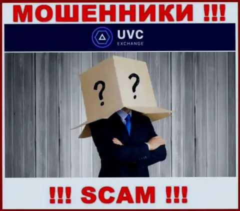 Не работайте совместно с интернет-мошенниками UVCExchange Com - нет инфы об их прямом руководстве