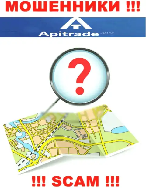 По какому именно адресу юридически зарегистрирована организация ApiTrade Pro абсолютно ничего неведомо - АФЕРИСТЫ !