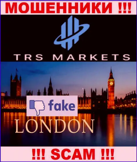 Не доверяйте мошенникам из TRS Markets - они публикуют липовую инфу о юрисдикции