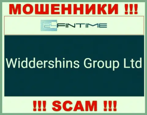 Widdershins Group Ltd управляющее организацией 24Фин Тайм