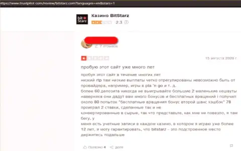 Мнение лоха, у которого мошенники из конторы BitStarz украли все его финансовые активы