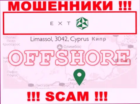 Оффшорные internet-мошенники EXT скрываются вот здесь - Cyprus