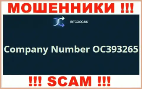 Номер регистрации интернет мошенников Фиххтрейд Финанс ЛЛП, с которыми слишком опасно взаимодействовать - OC393265