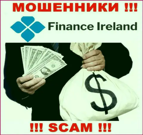 В компании Finance Ireland оставляют без средств малоопытных клиентов, требуя вводить денежные средства для оплаты комиссий и налога