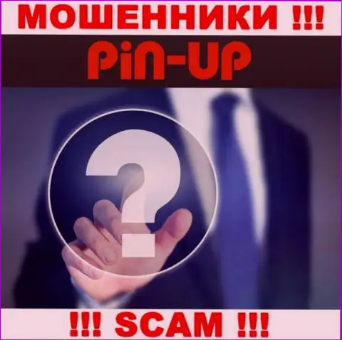 Не сотрудничайте с internet-мошенниками PinUpCasino - нет инфы об их непосредственных руководителях