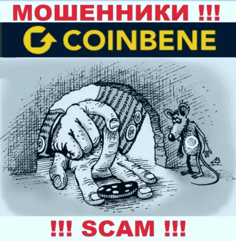 CoinBene - это internet мошенники, которые подыскивают доверчивых людей для разводняка их на финансовые средства