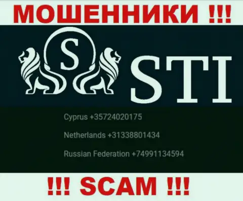 С какого номера Вас будут обманывать звонари из StokTradeInvest Com неведомо, будьте очень бдительны