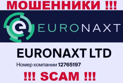 Не взаимодействуйте с конторой EuroNax, регистрационный номер (12765197) не причина доверять кровно нажитые