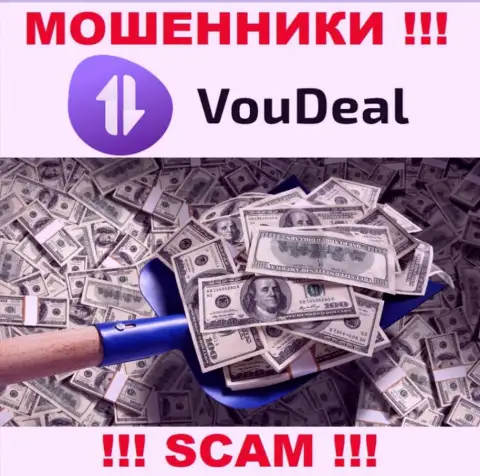 Нереально забрать назад вложенные деньги из брокерской компании VouDeal, именно поэтому ни копеечки дополнительно заводить не рекомендуем