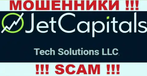 Контора Jet Capitals находится под крышей конторы Tech Solutions LLC