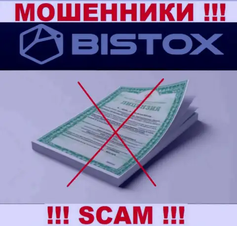 Bistox Holding OU - это компания, которая не имеет разрешения на осуществление деятельности