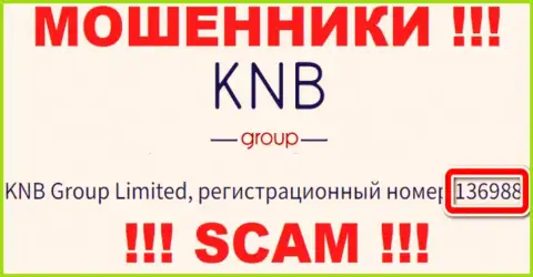 Наличие регистрационного номера у KNB-Group Net (136988) не сделает эту компанию честной