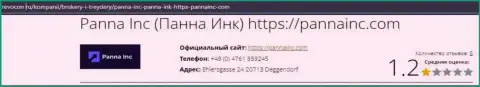 Panna Inc жульничают и выводить не хотят финансовые вложения клиентов (обзорная статья незаконных деяний организации)