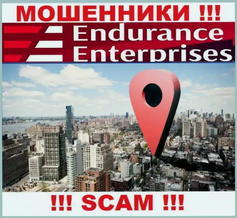 Обходите стороной махинаторов Endurance Enterprises, которые тщательно скрывают официальный адрес регистрации