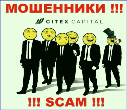 На официальном интернет-сервисе GitexCapital Pro нет абсолютно никакой информации о руководстве компании