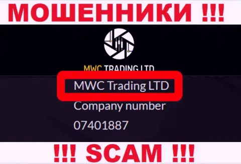 На сайте MWC Trading LTD говорится, что MWC Trading LTD - это их юр лицо, однако это не значит, что они честны