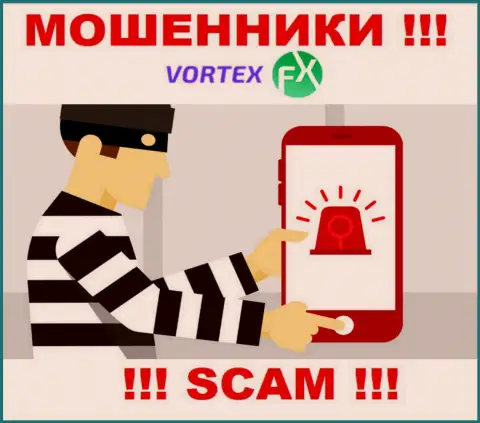 Будьте весьма внимательны !!! Звонят мошенники из конторы Vortex FX