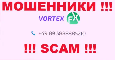 Вам стали названивать internet-мошенники Vortex-FX Com с разных телефонных номеров ? Посылайте их куда подальше