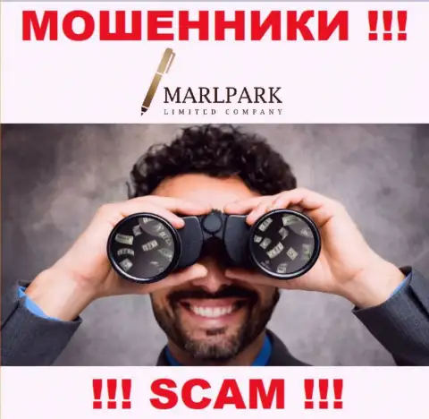 На том конце провода MARLPARK LIMITED - БУДЬТЕ ВЕСЬМА ВНИМАТЕЛЬНЫ, они подыскивают очередных лохов