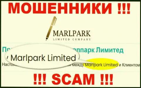 Опасайтесь интернет мошенников MARLPARK LIMITED - присутствие сведений о юр лице MARLPARK LIMITED не сделает их порядочными