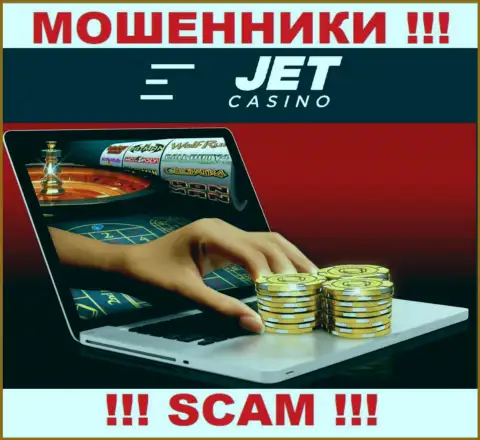 Jet Casino оставляют без средств наивных клиентов, работая в области - Online-казино