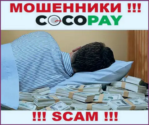 Вы не сможете вывести деньги, инвестированные в CocoPay - это интернет-воры !!! У них нет регулятора