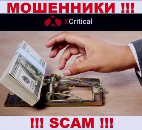 В ДЦ XCritical Com Вас ожидает слив и депозита и последующих вкладов - это МОШЕННИКИ !!!