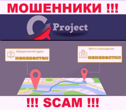 Юрисдикция QC Project скрыта, поэтому перед отправкой денежных средств нужно подумать хорошо