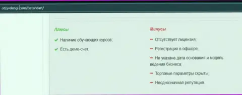 FXSTANDART LTD - это развод, финансовые средства в который вдруг если отправите, то в таком случае вернуть обратно их не сможете (обзор манипуляций)